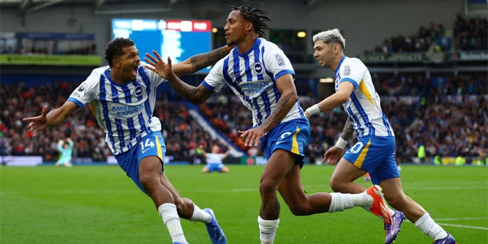 Liga Inggris 2024-2025: Brighton 2-1 Manchester United