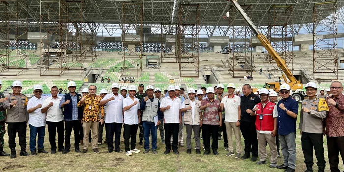 Stadion Utama Sumatera Utara Hampir Rampung